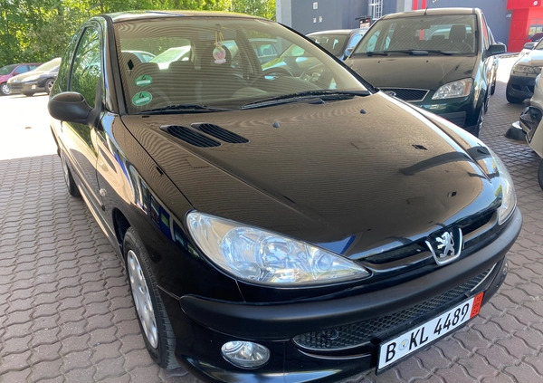 Peugeot 206 cena 7999 przebieg: 199500, rok produkcji 2008 z Grodzisk Wielkopolski małe 301